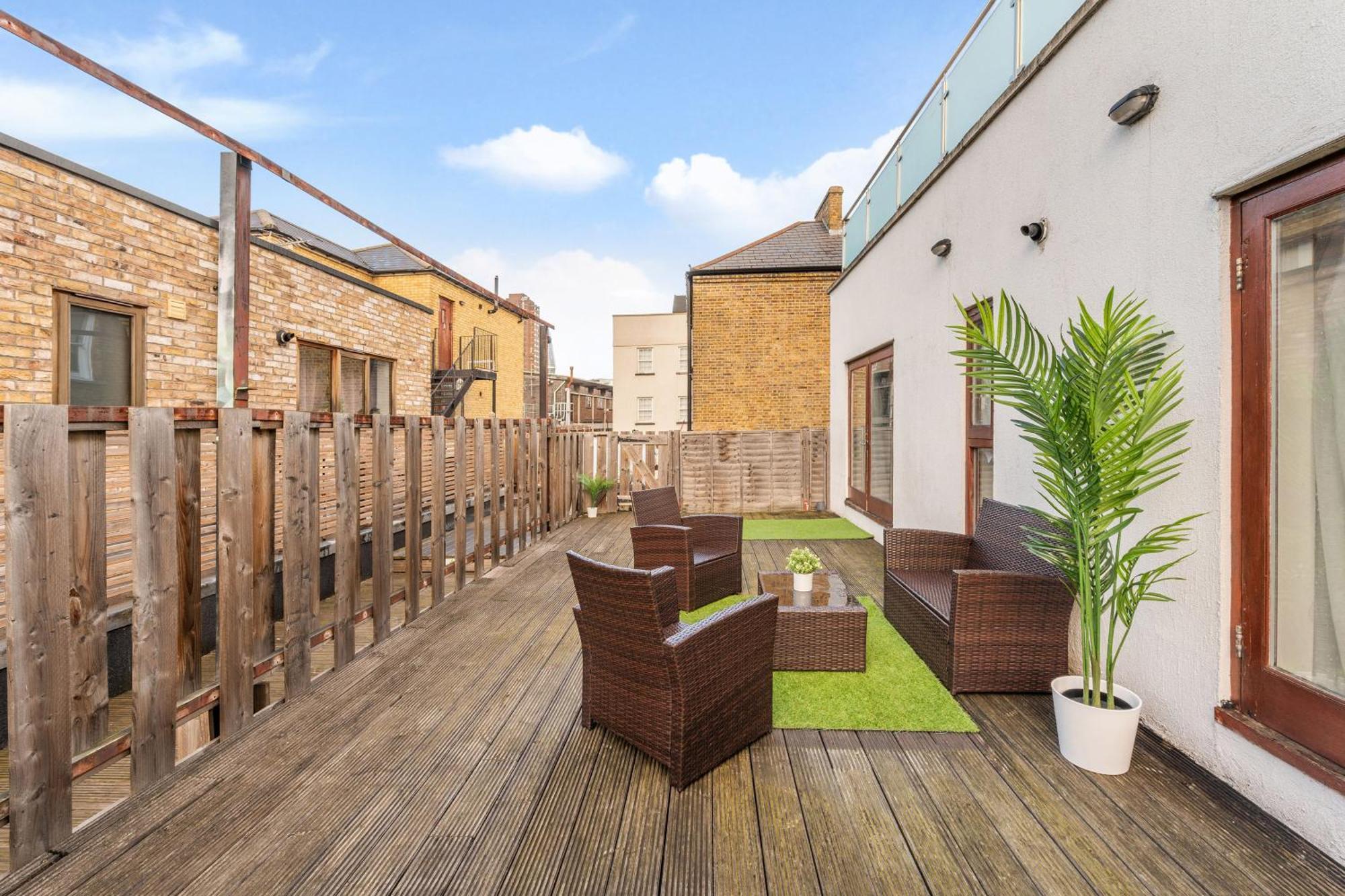 London Waterloo Apartment With Large Private Terrace - View Of The London Eye - 1 Bedroom 1 Bath Екстер'єр фото